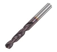 sourcing map Carbide Twist Drill Bits 4.2mm, DIN K45 Tungsten Carbide AlTiSin Coated Jobber Drill Bits Straight Shank Drilling Cutter for Stainless Steel Alloy Steel
