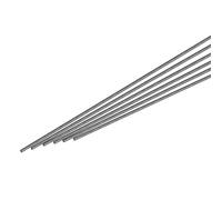 sourcing map Carbon Fiber Rod, 1mm x 420mm for RC Car Airplane DIY Tool Wing Tube Quadcopter Arm, Pack of 10