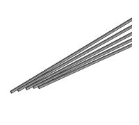 sourcing map Carbon Fiber Rod, 5mm x 300mm for RC Plane DIY Tool Wing Tube Quadcopter Arm, Pack of 5