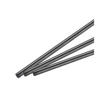 sourcing map Carbon Fiber Rod, 6mm x 150mm Carbon Rod Bar for RC Airplane DIY Craft Kite Wing Tube Quadcopter Arm Repair Pack of 3