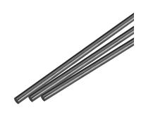 sourcing map Carbon Fiber Rod, 6mm x 300mm Matte Pole Rod for RC Plane DIY Tool Wing Tube Quadcopter Arm, Pack of 3