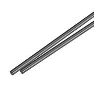sourcing map Carbon Fiber Rod, 6mm x 420mm for RC Plane DIY Tool Wing Tube Quadcopter Arm, Pack of 2