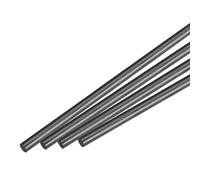 sourcing map Carbon Fiber Rod, 6mm x 420mm for RC Plane DIY Tool Wing Tube Quadcopter Arm, Pack of 4