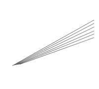 sourcing map Carbon Fiber Rod Pole, 0.5mm x 450mm for RC Car Plane DIY Tool Wing Tube Quadcopter Arm, Pack of 8