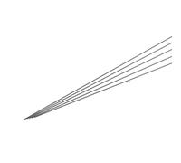 sourcing map Carbon Fiber Rod Pole, 0.5mm x 500mm for RC Car Plane DIY Tool Wing Tube Quadcopter Arm, Pack of 5