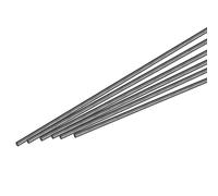 sourcing map Carbon Fiber Rod Pole, 4mm x 300mm for RC Plane DIY Tool Wing Tube Quadcopter Arm, Pack of 6