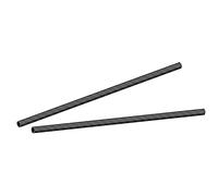 sourcing map Carbon Fiber Round Tube 6mm x 4mm x 200mm 3K Roll Wrapped Matt Surface for RC Airplane Quadcopter 2Pcs