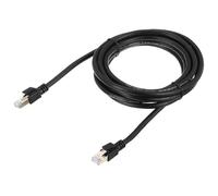 sourcing map Cat 8 Ethernet Cable 10ft, 26AWG 40Gbps 2000Mhz High Speed Cat8 LAN Network Patch Cord with Gold Plated RJ45 Connector for Gaming, Router, Modem, PC