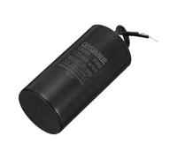sourcing map CBB60 Run Capacitor 120uF 450V AC 2 Wires 50/60Hz Cylinder Motor Running Capacitor 50x100mm for Air Compressor Water Pump, Black