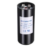 sourcing map CD60 Capacitor 161-193 UF/Mfd, 220-250 VAC CD60 Run Motor Start Capacitor 50/60 Hz for Electric Fan Motor Starting Well Pump, Black