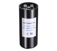sourcing map CD60 Capacitor 189-227 UF/Mfd, 220-250 VAC CD60 Run Motor Start Capacitor 50/60 Hz for Electric Fan Motor Starting Well Pump, Black