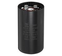 sourcing map CD60 Capacitor 243-292 UF/Mfd, 250 VAC CD60 Run Motor Start Capacitor for Electric Fan Motor Starting Well Pump, Black