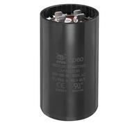 sourcing map CD60 Capacitor 400-480 UF/Mfd, 125 VAC CD60 Run Motor Start Capacitor for Electric Fan Motor Starting Well Pump, Black