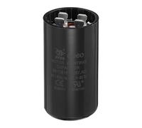 sourcing map CD60 Capacitor 88-108 UF/Mfd, 125 VAC CD60 Run Motor Start Capacitor for Electric Fan Motor Starting Well Pump, Black