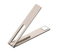 sourcing map Cell Phone Kickstand, Horizontal & Vertical Desk Stand, Magnetic Foldable Phone Stand for Most Phones, Phone Cases, Tablets, Silver Tone
