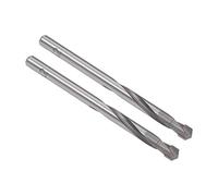 sourcing map Cemented Carbide Twist Drill Bits 5.2mm Metal Drill Cutter for Stainless Steel Copper Aluminum Zinc Alloy Iron 2 Pcs