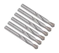 sourcing map Cemented Carbide Twist Drill Bits 8mm Metal Drill Cutter for Stainless Steel Copper Aluminum Zinc Alloy Iron 6 Pcs