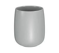 sourcing map Ceramic Bathroom Tumbler, 300ml/10oz Reusable Toothbrush Holder Cup Ceramic Tea Cups for Mouthwash Toothpaste, Gray