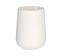 sourcing map Ceramic Bathroom Tumbler, 430ml/15oz Reusable Toothbrush Holder Cup Ceramic Tea Cups for Mouthwash Toothpaste, White