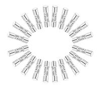 sourcing map Ceramic Cartridge Fuses 15A 250V 6x25mm Ceramic Fuses Fast Blow Replacement for Amplifier Energy Saving Lamp Ballast 20pcs