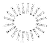 sourcing map Ceramic Cartridge Fuses 1A 500V 6x30mm Ceramic Fuses Fast Blow Replacement for Amplifier Energy Saving Lamp Ballast 20pcs