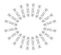 sourcing map Ceramic Cartridge Fuses 30A 500V 6x30mm Ceramic Fuses Fast Blow Replacement for Amplifier Energy Saving Lamp Ballast 20pcs