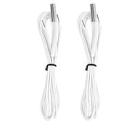 sourcing map Ceramic Cartridge Heater,0.24"x0.79" DC24V 70W Heater with 1 Meter Wiring 3D Printer Heater Accessories for 3D Printer,White 2 Pack