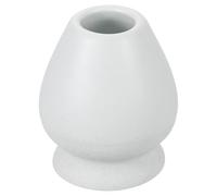 sourcing map Ceramic Chasen Stand 66mm Matcha Whisk Holder Teas Set Whisks Stand Traditional Matcha Tea Chasen Holder Tea Set Accessories for Tea Tasting, White