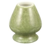 sourcing map Ceramic Chasen Stand 70mm Matcha Whisk Holder Teas Set Whisks Stand Traditional Matcha Tea Chasen Holder Tea Set Accessories for Tea Tasting, Matcha Green
