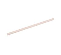 sourcing map Ceramic Thermocouple Cover Tube 2x8x200mm Thermocouple Ceramic Protection Cover Beige 4 Hole Corundum Tube for Stove and Insert