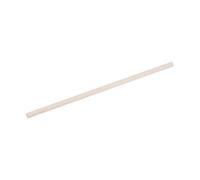 sourcing map Ceramic Thermocouple Cover Tube 6x10x300mm Thermocouple Ceramic Protection Cover Beige Single Hole Corundum Tube for Stove and Insert