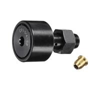 sourcing map CF-1-1/4-SB CR20 Cam Follower Track Runner Bearings, Chrome Steel Roller Stud Track Bearing, 1-1/4" Roller Dia, 1/2-20 UNF Stud Type, for Machine Tool Guide