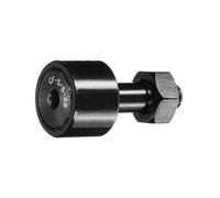 sourcing map CF-5/8-SB CR101 Cam Follower Track Runner Bearings, Chrome Steel Roller Stud Track Bearing, 5/8" Roller Dia, 1/4-28 UNF Stud Type, for Machine Tool Guide