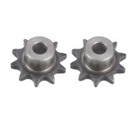 sourcing map Chain Roller Sprocket, 10mm Bore 1/2" Pitch 10 Tooth Single Strand Type B Chain Sprocket, A3 Carbon Steel Roller Chain Sprocket for ISO 08B Chain, 2Pcs