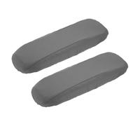 sourcing map Chair Armrest Slipcovers Covers, 32 x 8mm Polyester Removable Seat Hand Rest Protector for Office Chairs Desk Chair(Gray)