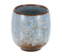 sourcing map Chinese Ceramic Teacups 5.75oz Traditional Gong Fu Tea Set Ceramic Mate Teacup Japanese No Handle Small Coffee Cup for Mate Tea Coffee Wine Drinks, Light Blue