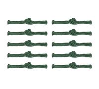 sourcing map Chinese Knots Sewing Buttons Closure, 10 Pairs Sewing Buttons Fasteners for DIY Cheongsam Tang Suit Cloak Coats Bridal Costumes Outfit (Dark Green)