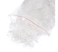 sourcing map Chopped Fiberglass Strands 19mm Length Anti-Cracking Glass Fibers for Cement Mix for Building Walls Garden Floor 1LB