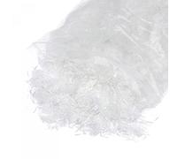 sourcing map Chopped Fiberglass Strands 6mm Length Anti-Cracking Glass Fibers for Cement Mix for Building Walls Garden Floor 1LB