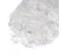 sourcing map Chopped Fiberglass Strands 9mm Length Anti-Cracking Glass Fibers for Cement Mix for Building Walls Garden Floor 2LB