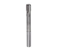 sourcing map Chucking Reamer 12.5mm H7 C1/K30 Carbide Tip Precision Straight Flutes Round Shank Lathe Machine Milling Cutter