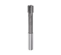 sourcing map Chucking Reamer 14.8mm H7 C1/K30 Carbide Tip Precision Straight Flutes Round Shank Lathe Machine Milling Cutter