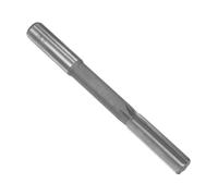 sourcing map Chucking Reamer 18.5mm, H7 HSS Lathe Machine Reamer 6 Straight Flutes, Round Shank Milling Cutting Tool, Metric Reaming Drill Bit for Stainless Steel Metal Hole