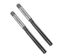 sourcing map Chucking Reamer 3/8" H7 High Speed Steel Lathe Machine Reamer 6 Straight Flutes Straight Shank Milling Cutter Tool for Metal Wood Hole Reaming 2 Pcs