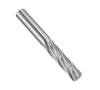 sourcing map Chucking Reamer 8mm H7 Solid Carbide Lathe Machine Reamer 6 Spiral Flutes Straight Shank Milling Cutter Tool for Metal Wood Hole Reaming