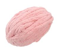sourcing map Chunky Yarn, 1Pcs 27m x 2cm - Polyester Blanket Yarn, Hand-Knitted DIY Thick Chenille Yarn for Crocheting Blankets Bags Scarf Hats (Peach Pink)