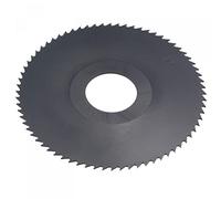 sourcing map Circular Saw Blade, 100mm (4") Dia 1mm Thick 72 Tooth, 6542 High Speed Steel (HSS) Nitriding Milling Cutter with 27mm Arbor for Metal Wood Cutting