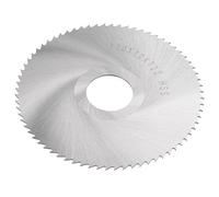 sourcing map Circular Saw Blade, 110mm (4-1/3") Dia 1mm Thick 72 Tooth, 6542 High Speed Steel (HSS) Milling Cutter with 27mm Arbor for Wood PVC Aluminum Cutting