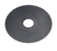 sourcing map Circular Saw Blade, 125mm (5") Dia 0.8mm Thick 72 Tooth, 6542 High Speed Steel (HSS) Nitriding Milling Cutter with 27mm Arbor for Metal Wood Cutting