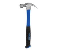 sourcing map Claw Hammer 13oz Anti-Vibration Grip & 55# Steel Round Head for Repairing, Woodworking and DIY